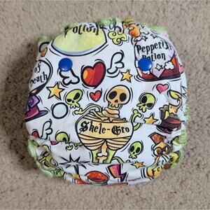 Lily & Frank OS Fitted Harry Potter VGUC Overnight Cloth Diaper